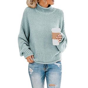 Sea foam blue sweater